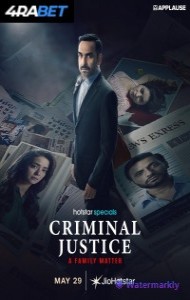 Criminal Justice: A Family Matter (2025) S01 Hindi Web Series