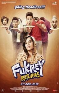 Fukrey Returns (2017) Hindi 480p HDRip 350mb